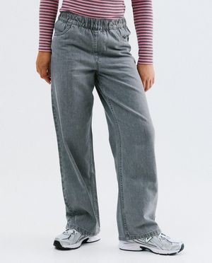 Jeans - Jean gris, straight fit