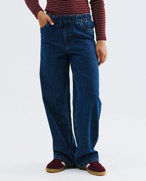 Jeans - Jean bleu fonc&eacute;, straight fit