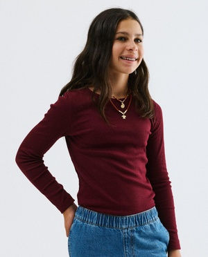 Longsleeve &agrave; fines c&ocirc;tes