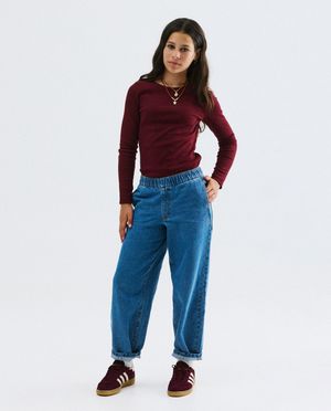 T-shirts - Longsleeve &agrave; fines c&ocirc;tes