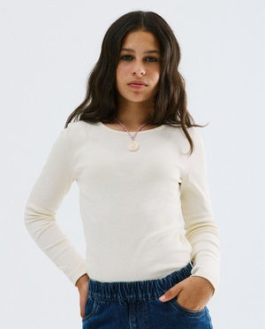 Longsleeve &agrave; fines c&ocirc;tes