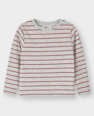 Longsleeve &agrave; fines rayures