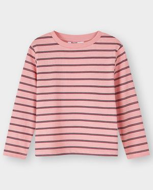 T-shirts - Longsleeve &agrave; fines rayures