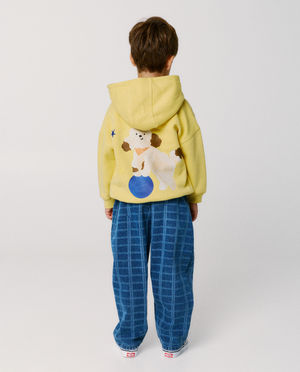 Sweaters - Hoodie met geborduurde backprint, unisex, 98-134