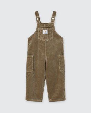 Jumpsuit - Salopette van ribfluweel, unisex, 98-134