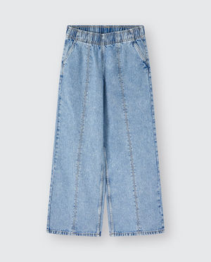 Jeans - Jeans met siernaden, baggy fit, 116-164