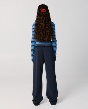 Broeken - Broek met siernaden, straight fit, 116-164