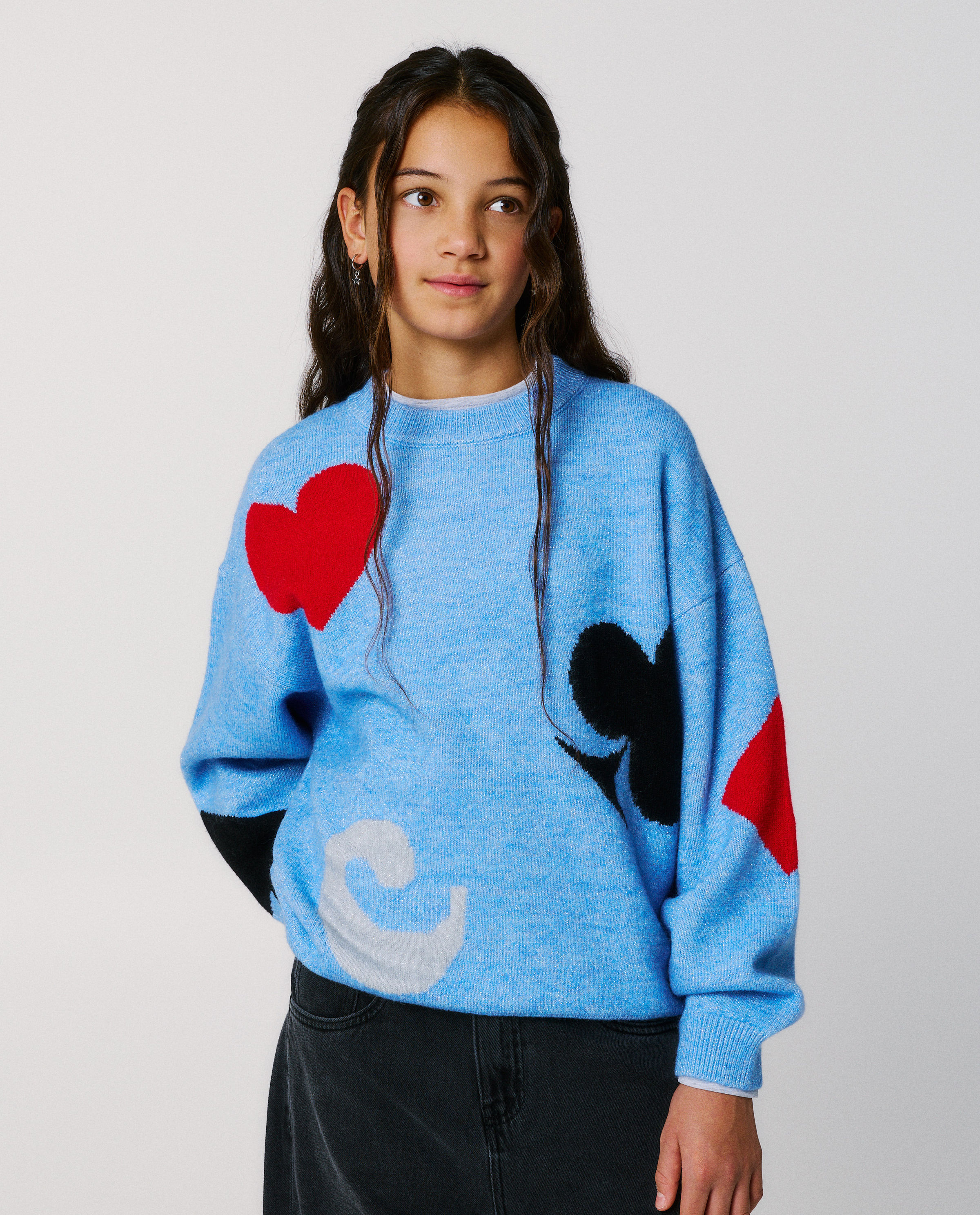 Trui met print, 116-164 - CAMILLE x JBC