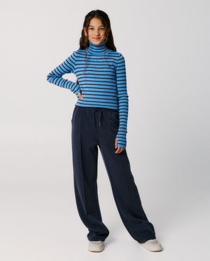 Truien - Longsleeve met fijne strepen, 116-164