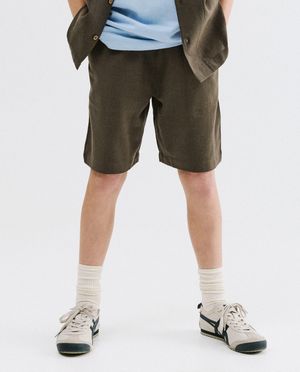 Shorts - Short brun fonc&eacute;