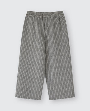 Pantalons - Pantalon &agrave; fines rayures, straight fit
