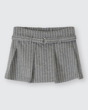 Skort met krijtstreep