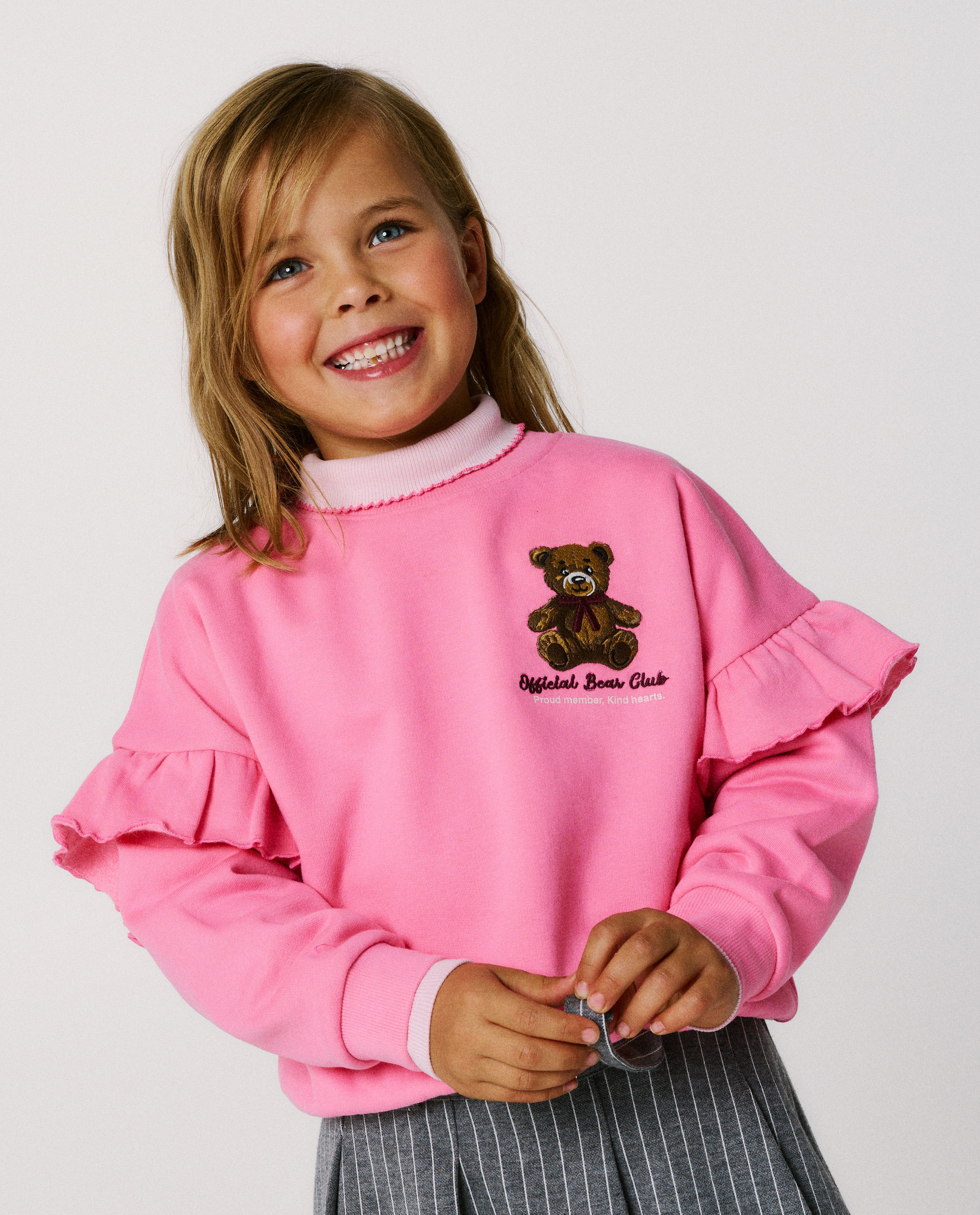 Sweater met geborduurde teddybeer - Milla Star