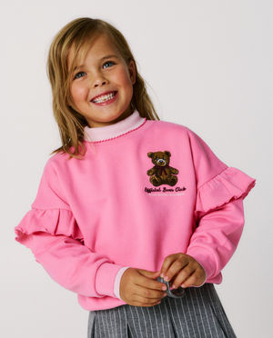 Sweat avec nounours brod&eacute;