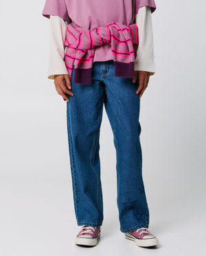 Jeans - Jean bleu, straight fit