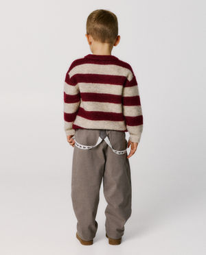 Broeken - Broek met afneembare bretellen