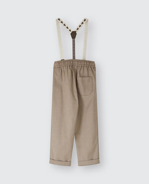 Broeken - Broek met afneembare bretellen