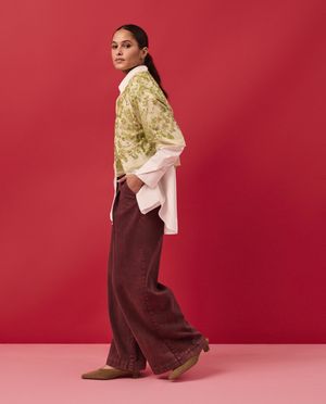 Broeken - Bordeaux broek