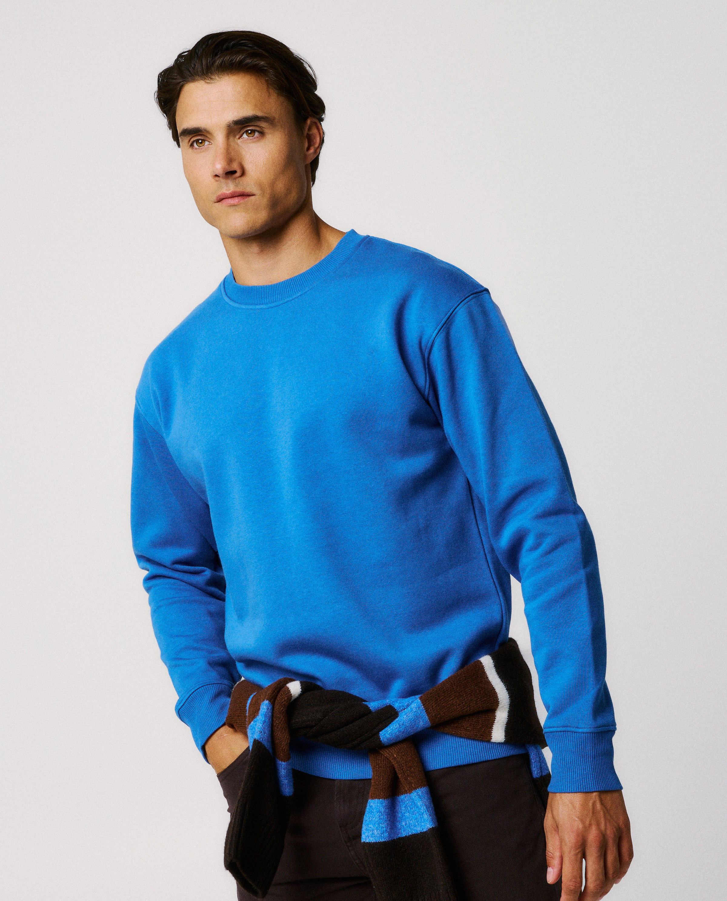 Blauwe sweater, S-XXL - I AM