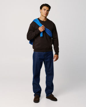Sweaters - Blauwe sweater, S-XXL
