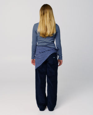 Pantalons - Pantalon en velours c&ocirc;tel&eacute;, straight fit