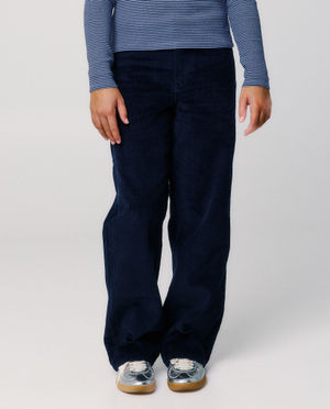 Pantalons - Pantalon en velours c&ocirc;tel&eacute;, straight fit