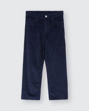 Pantalons - Pantalon en velours c&ocirc;tel&eacute;, straight fit