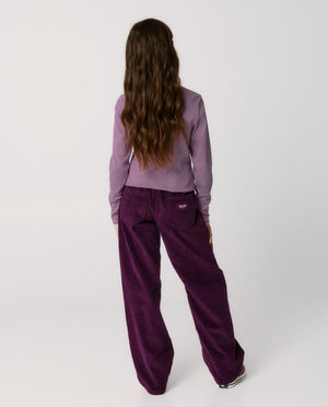 Pantalons - Pantalon en velours c&ocirc;tel&eacute;, straight fit