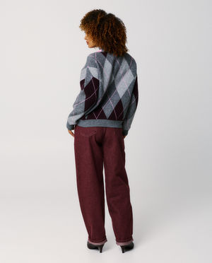 Cardigan - Cardigan met ruiten