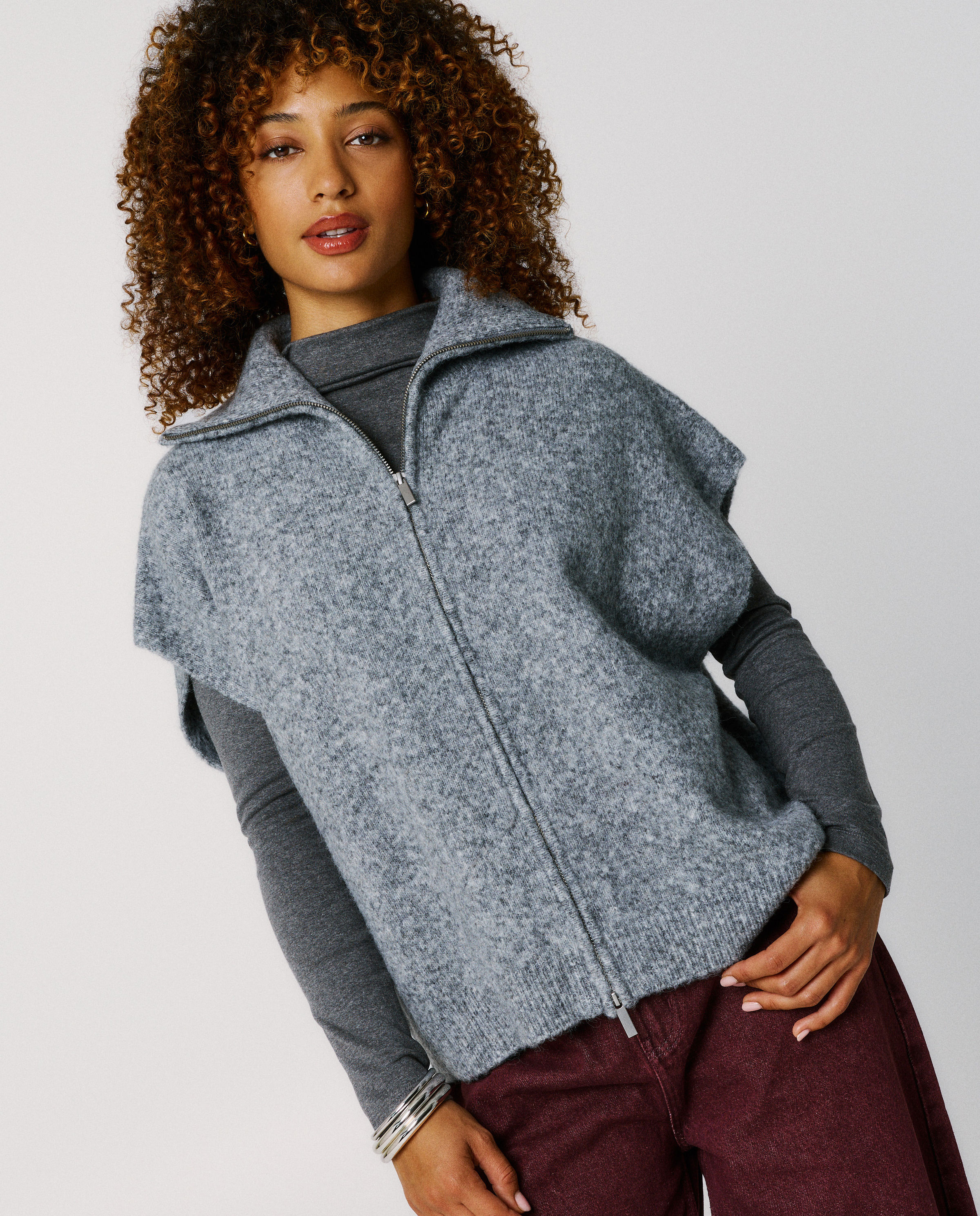 Cardigan sans manches - Sora
