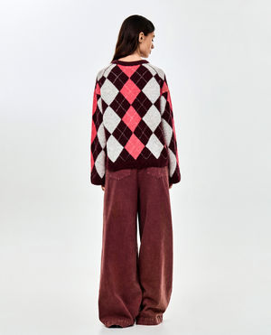 Pulls - Pull &agrave; carreaux