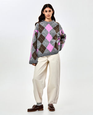 Pulls - Pull &agrave; carreaux