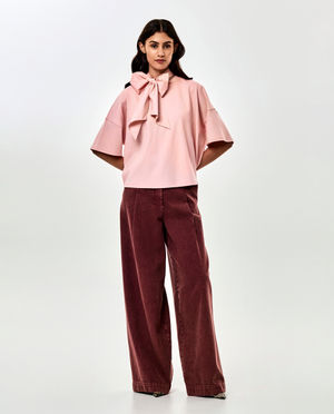 T-shirts - Blouse avec n&oelig;ud