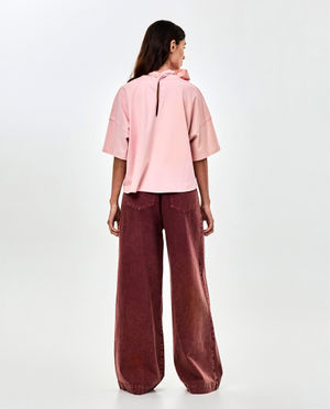 T-shirts - Blouse avec n&oelig;ud