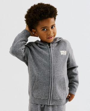 Sweatvest gris