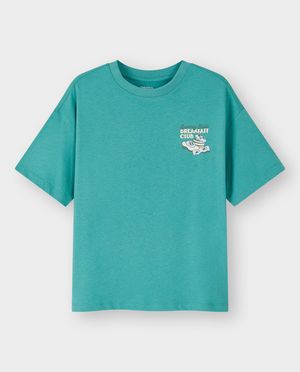 T-shirts - T-shirt met backprint, loose fit