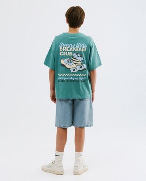 T-shirts - T-shirt met backprint, loose fit
