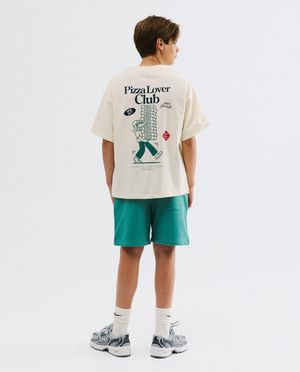 T-shirts - T-shirt met backprint, loose fit