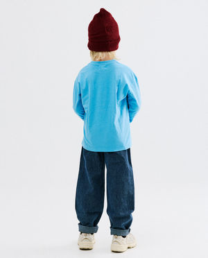 T-shirts - Longsleeve met print hond