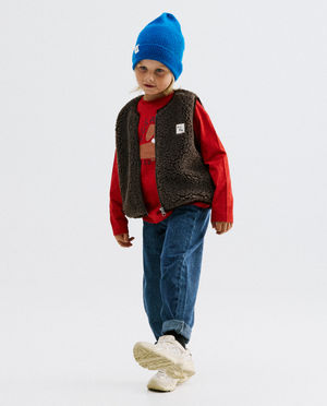 Cardigan - Teddy vest