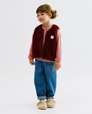 Cardigan - Teddy vest
