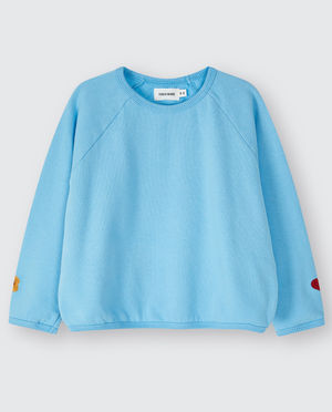 Sweats - Sweat avec c&oelig;ur brod&eacute;