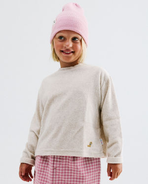 Sweat teddy avec chien brod&eacute;