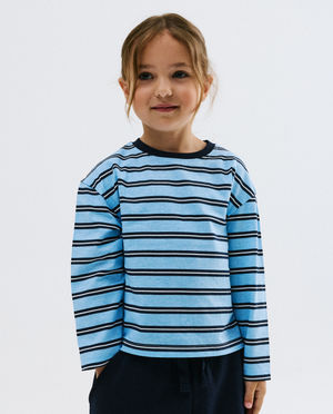 T-shirts - Longsleeve &agrave; rayures