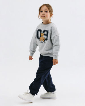 Sweats - Sweater avec imprim&eacute; ours en peluche