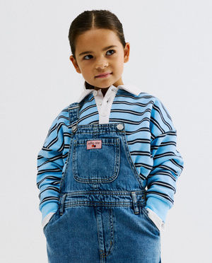 Sweater &agrave; fines rayures