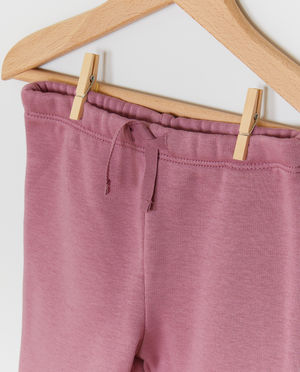 Broeken - Roze broek, regular fit