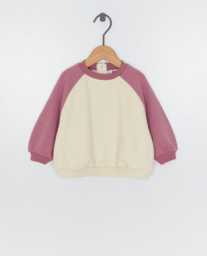 Sweater met color block