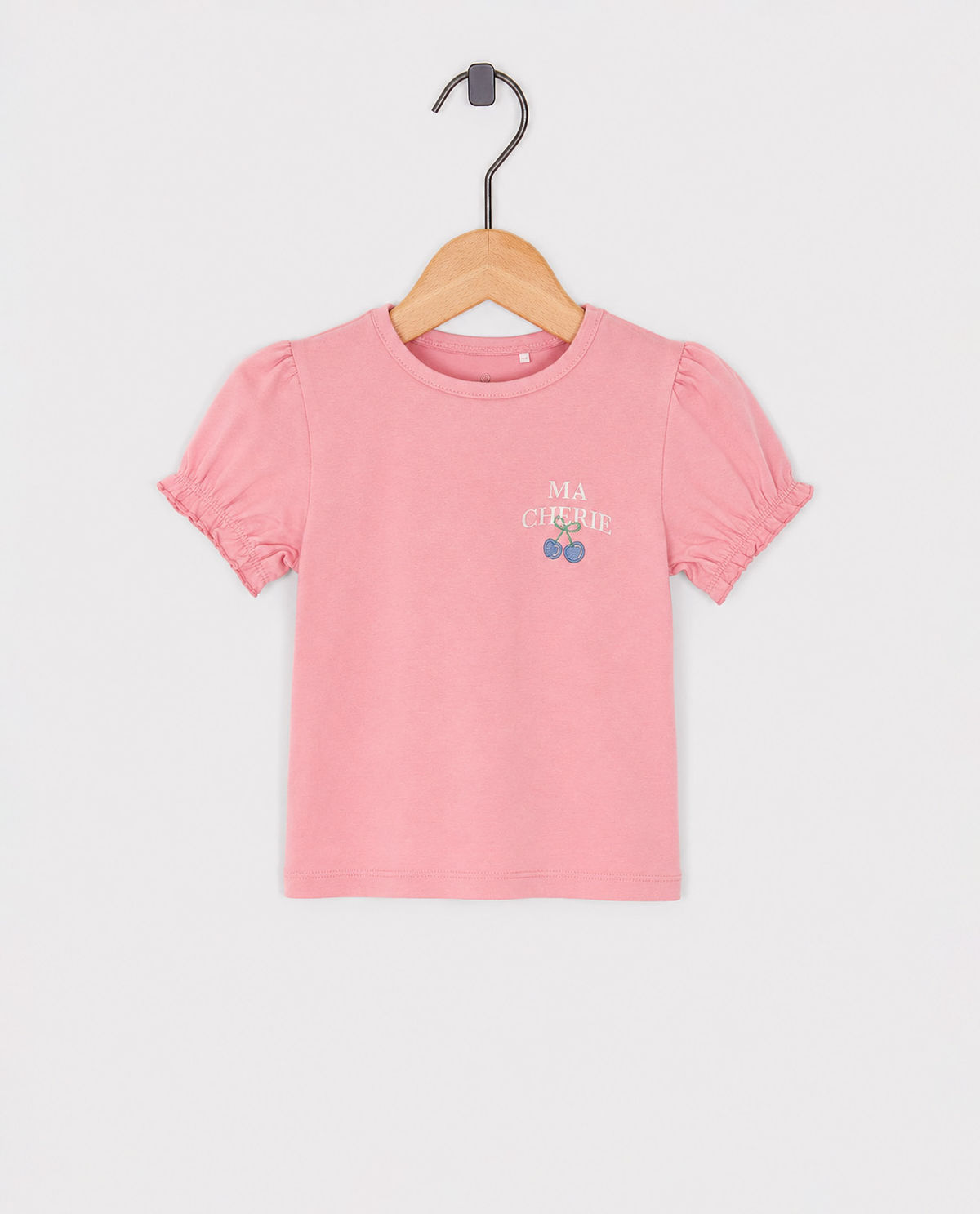 T-shirt met opschrift, regular fit