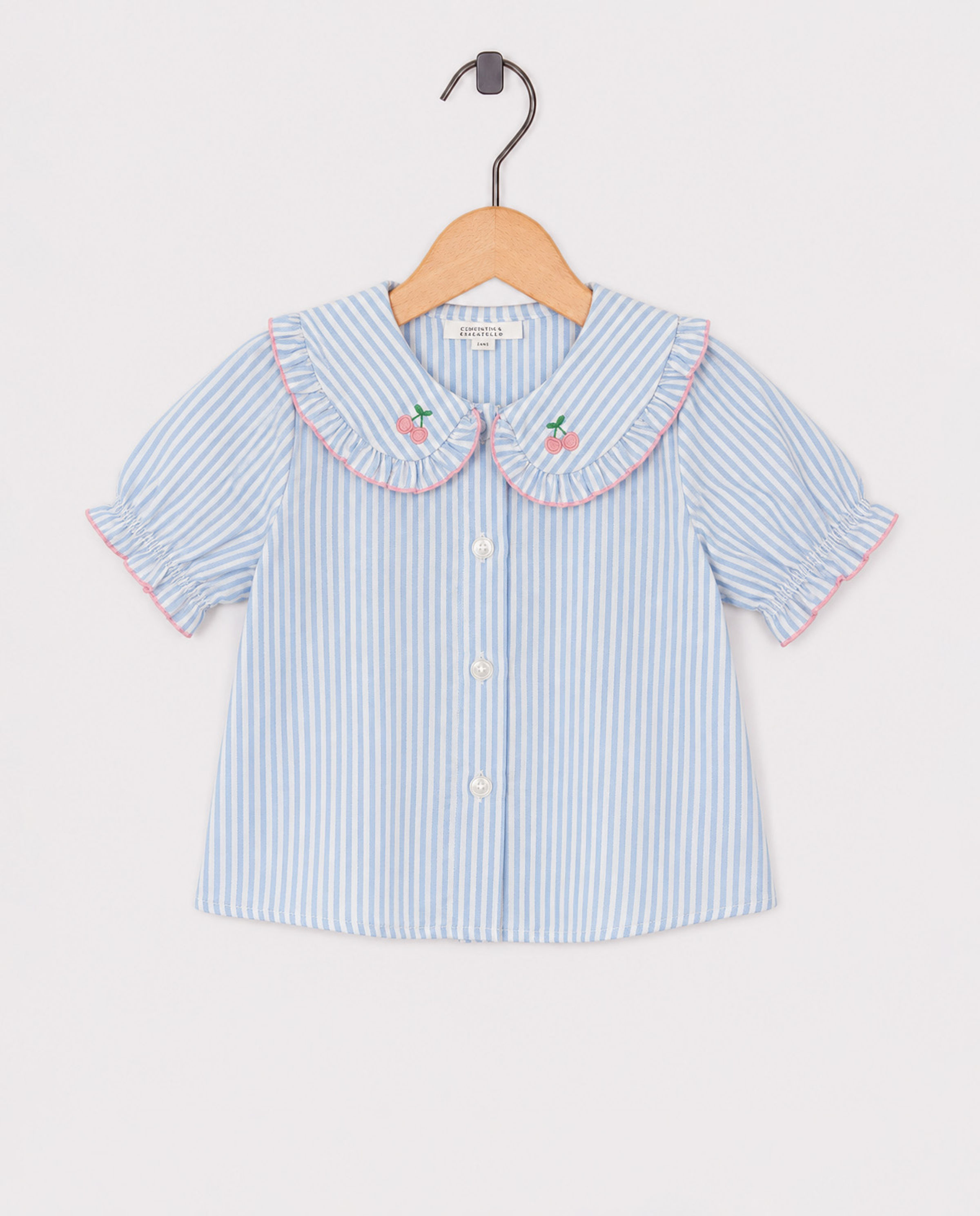 Blouse met fijne strepen - Cuddles and Smiles